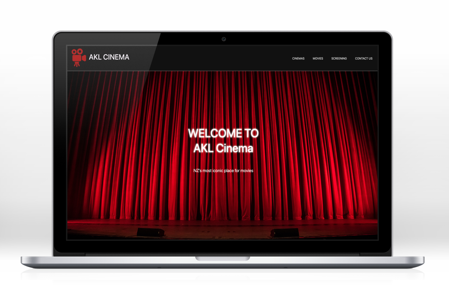 cinema sample website